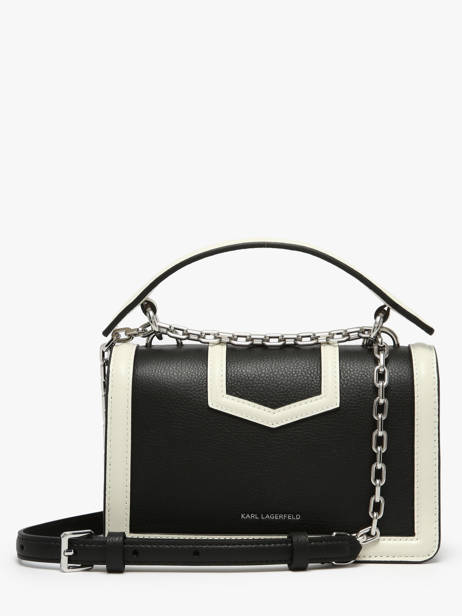 Cross Body Tas K Nova Leder Karl lagerfeld Zwart k nova A4W30277 ander zicht 4